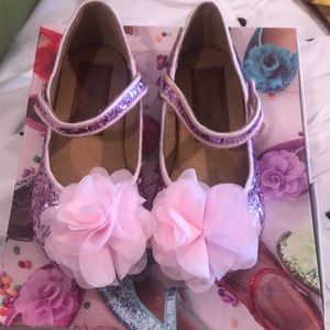 Joyfolie little girls glitter shoes